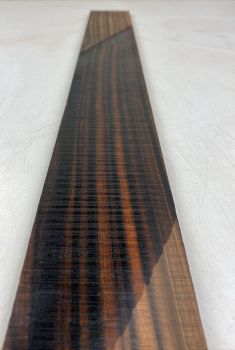 Fretboard Makassar Ebony 694x80x9mm Unique Piece #010